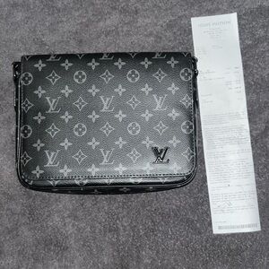 Louis Vuitton Black Messenger Bag